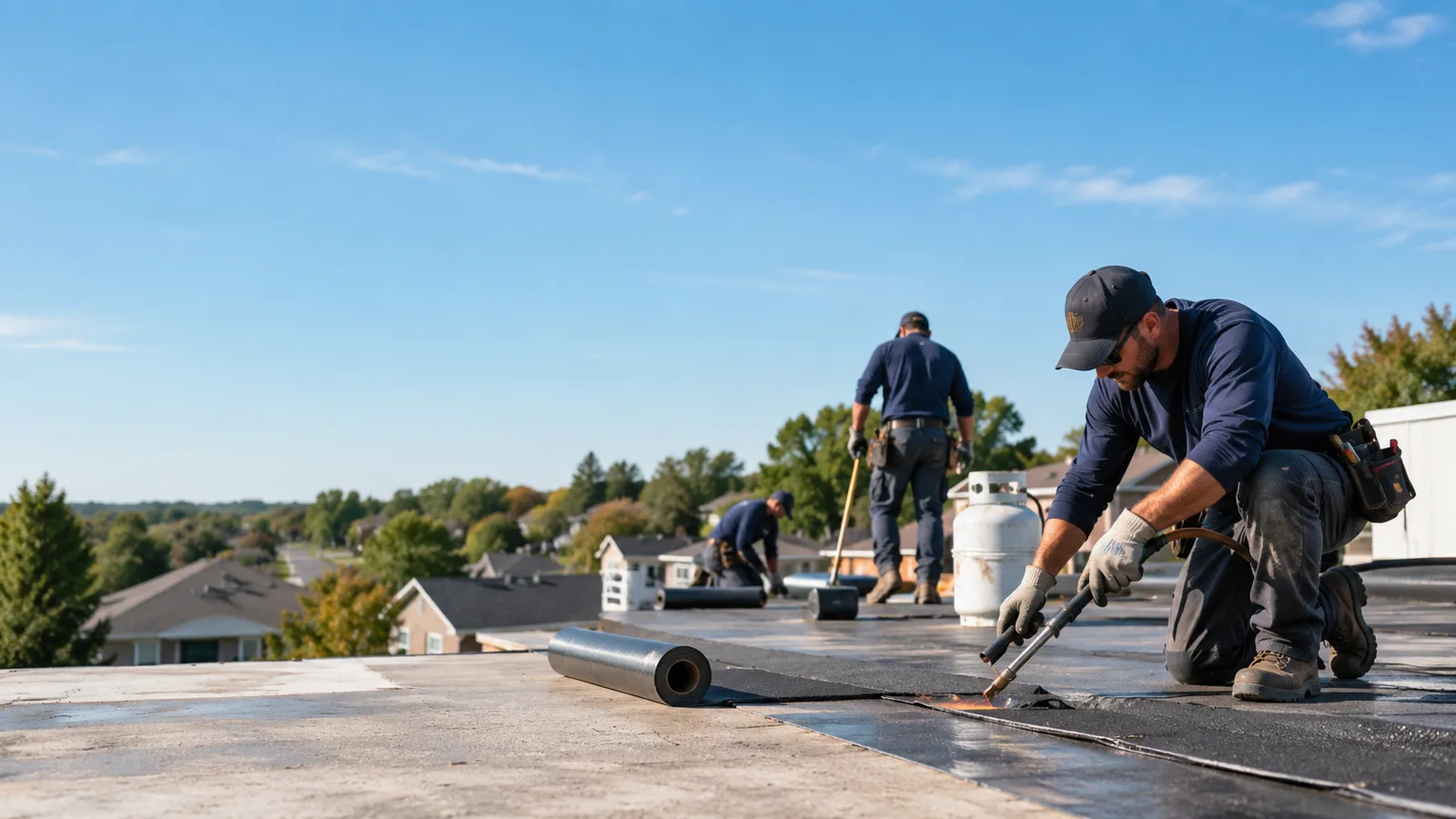 Flat Roof Leak Repair providers in Marland, OK